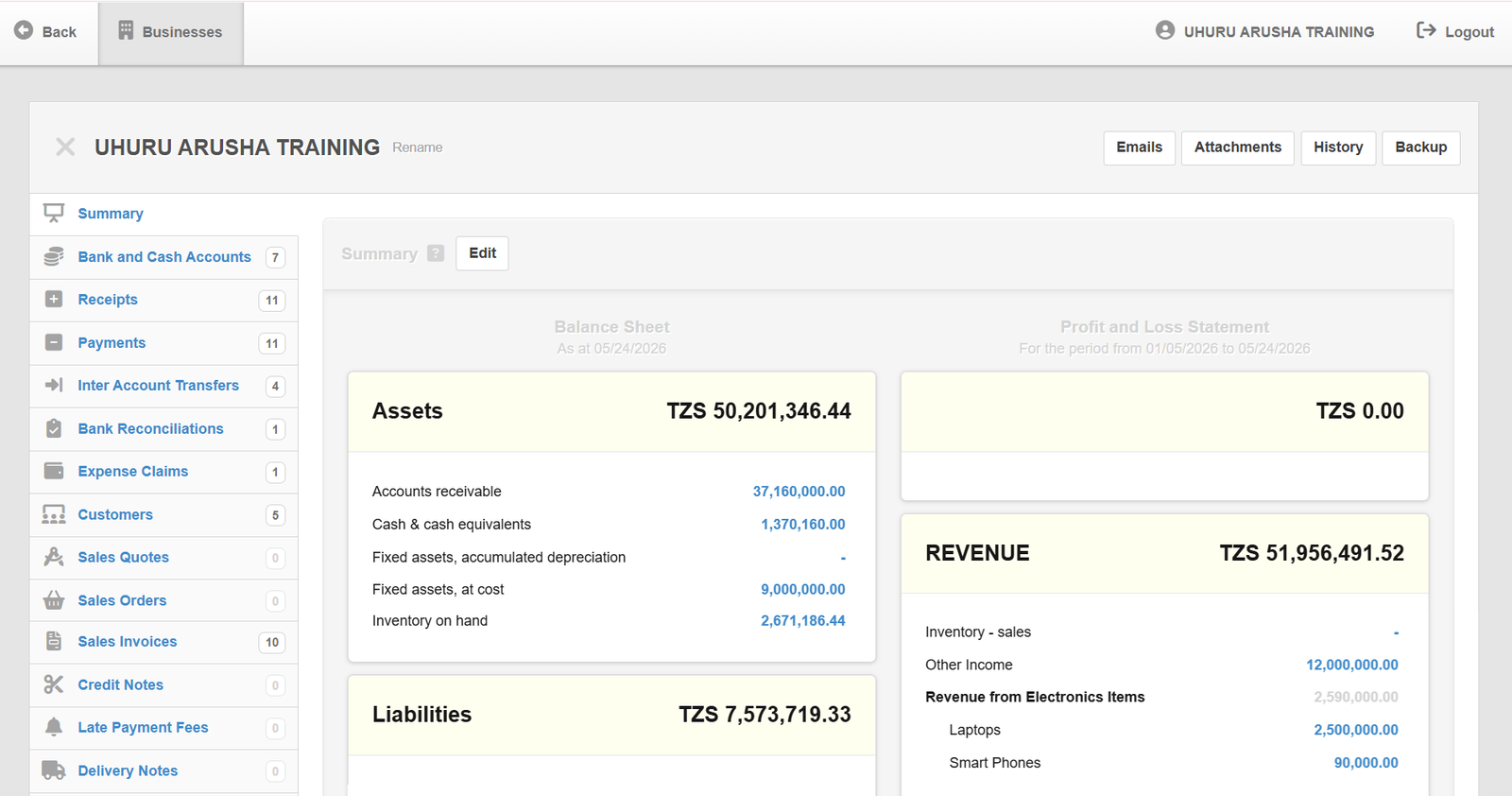 Dashboard Preview